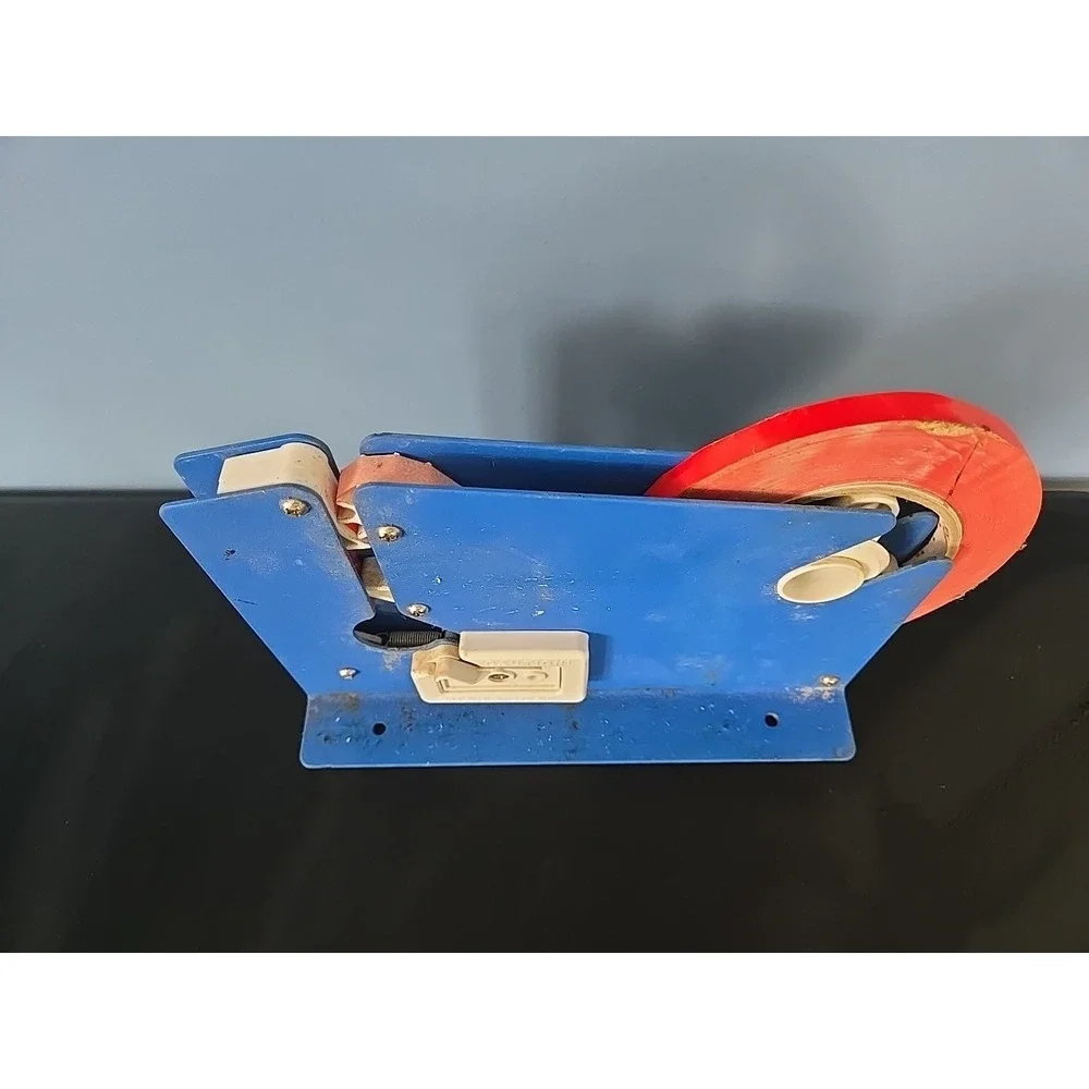 Steel Tape Bag Sealer w 2 Rolls Sealing Tape Plastic Bag Sealer Poly Bag Ice Bag